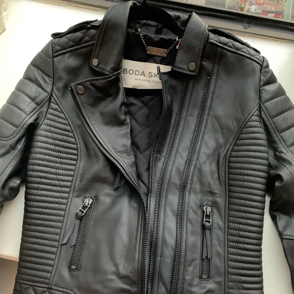 Boda Skins Leather Jacket NEW